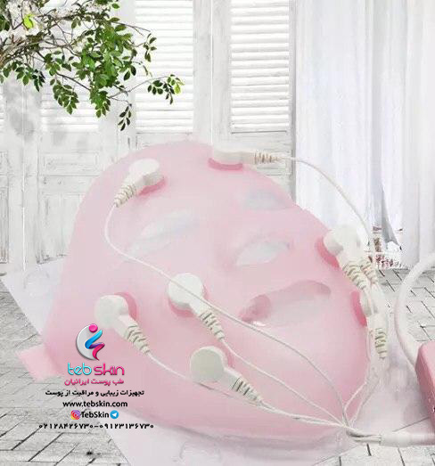 ماسک ارتعاشی ویبره ای صورت - ماساژور جذب مواد - تصویر 2